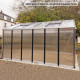	Serre de jardin SUPRA 3,15 m x 4,57 - Aluminium naturel, options poly 16 mm